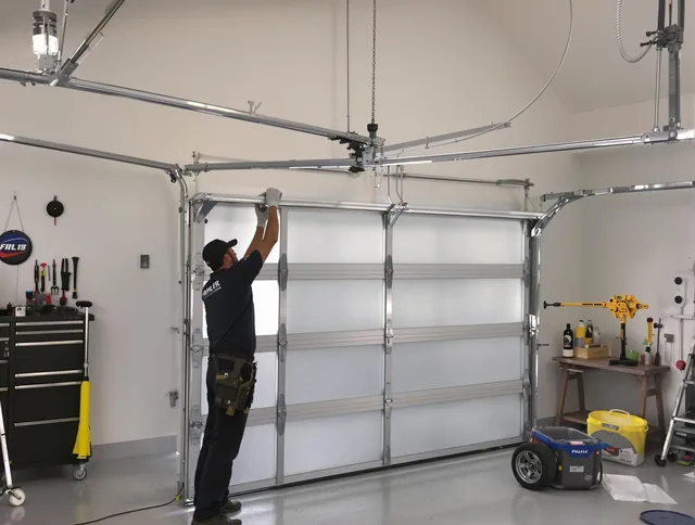 Monterey Park Garage Door Repair certified team performing precision garage door installation in Monterey Park
