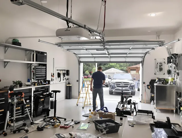 Garage door opener installation by Monterey Park Garage Door Repair in Monterey Park