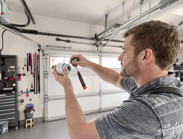 Garage door opener repair service by Monterey Park Garage Door Repair in Monterey Park