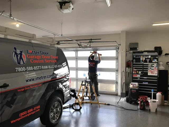 Monterey Park Garage Door Repair team performing same-day garage door repair in Monterey Park